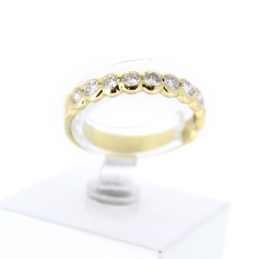 Juweel Ring Geelgoud 18 karaat Briljanten '68966-1209-TWDH'