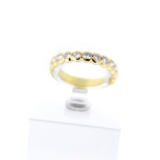 Juweel Ring Geelgoud 18 karaat Briljanten '68966-1209-TWDH'