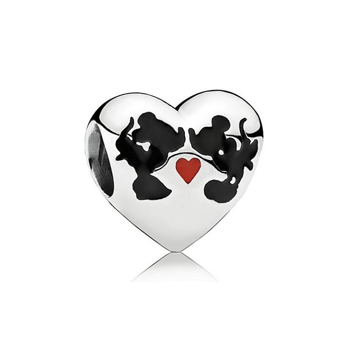 Juweel Pandora Disney Minnie & Mickey Kus Bedel 791443ENMX