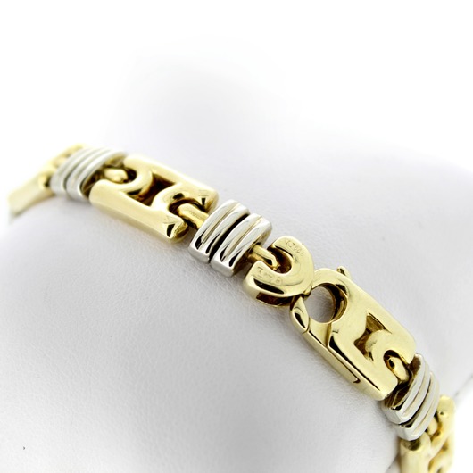 Juweel Armband bicolor goud 18 karaat '69395-1216-TWDH' 