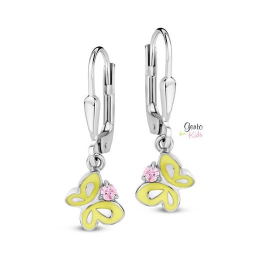 Juweel GENTO KIDS OORSTEKERS VLINDER GK605 Juweel GENTO KIDS OORSTEKERS VLINDER GK605