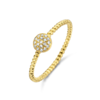 Juweel DIAMANTI PER TUTTI GALAXY TWISTED RING YELLOW M1037 Juweel DIAMANTI PER TUTTI GALAXY TWISTED RING YELLOW M1037