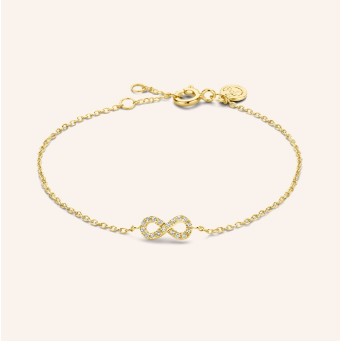 Juweel DIAMANTI PER TUTTI INFINITY BRACELET M2043 YELLOW