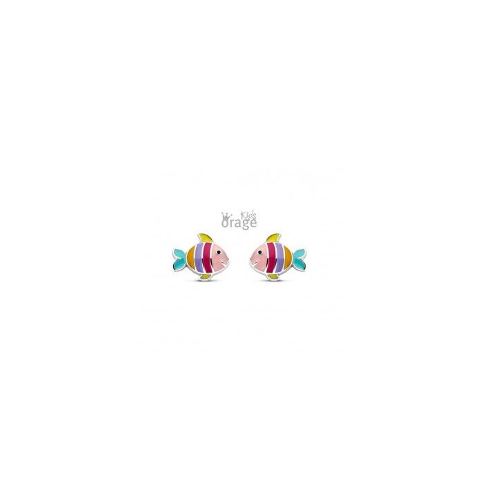 Juweel ORAGE KIDS OORSTEKERS VIS MULTI COLOR K2516