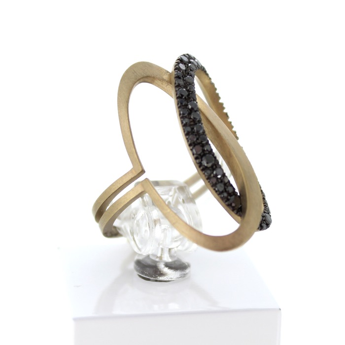 Juweel Antonini ring 18karaat rosé goud A151BSBK01 0.43CT 'OTL-2045' 