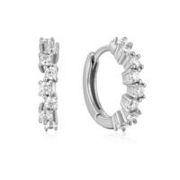 Juweel Ania Haie Ear Edit Sparkle Cluster Huggie Hoop Earrings E047-09H Juweel Ania Haie Ear Edit Sparkle Cluster Huggie Hoop Earrings E047-09H