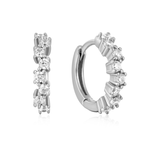 Juweel Ania Haie Ear Edit Sparkle Cluster Huggie Hoop Earrings E047-09H Juweel Ania Haie Ear Edit Sparkle Cluster Huggie Hoop Earrings E047-09H