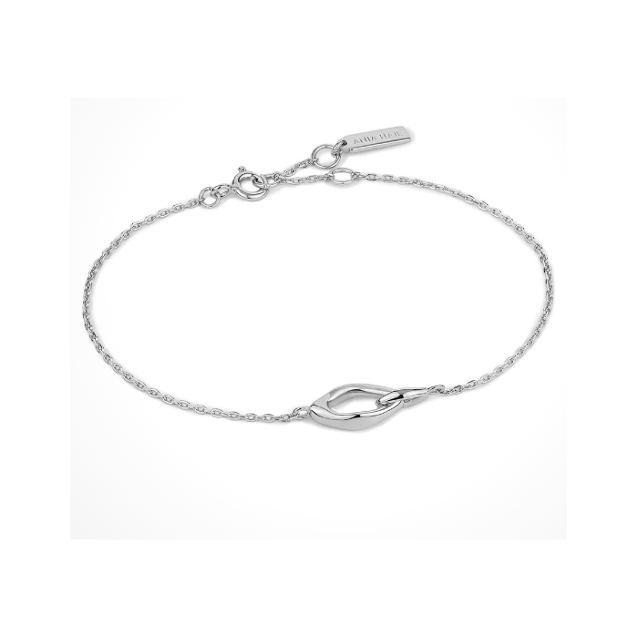 Juweel Ania Haie Making Waves Wave Link Bracelet B044-01H