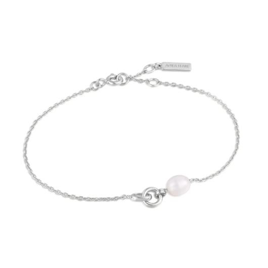 Juweel Ania Haie Pearl Power Link Chain Bracelet B043-01H Juweel Ania Haie Pearl Power Link Chain Bracelet B043-01H