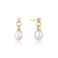 Juweel Ania Haie Pearl Power Pearl Drop Stud Earrings E043-02G Juweel Ania Haie Pearl Power Pearl Drop Stud Earrings E043-02G