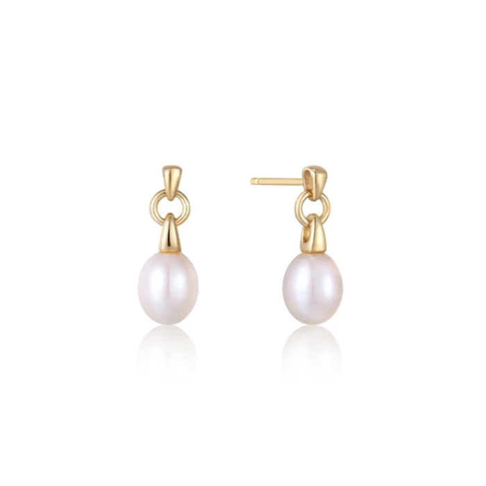 Juweel Ania Haie Pearl Power Pearl Drop Stud Earrings E043-02G