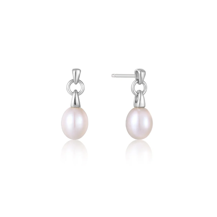Juweel Ania Haie Pearl Power Pearl Drop Stud Earrings E043-02H 