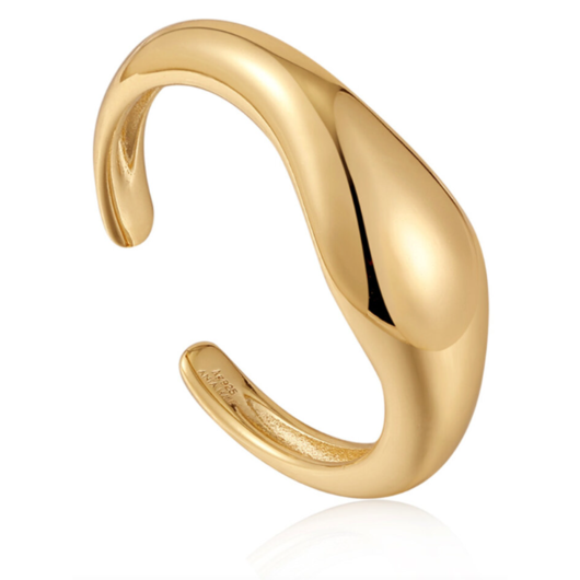Juweel Ania Haie Making Waves Wave Adjustable ring R044-02G