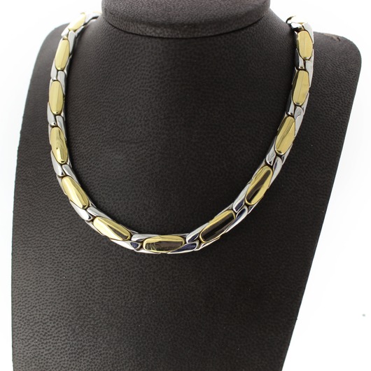 Juweel collier bicolor goud 18karaat 'CV-1273-TWDH' Juweel collier bicolor goud 18karaat 'CV-1273-TWDH'