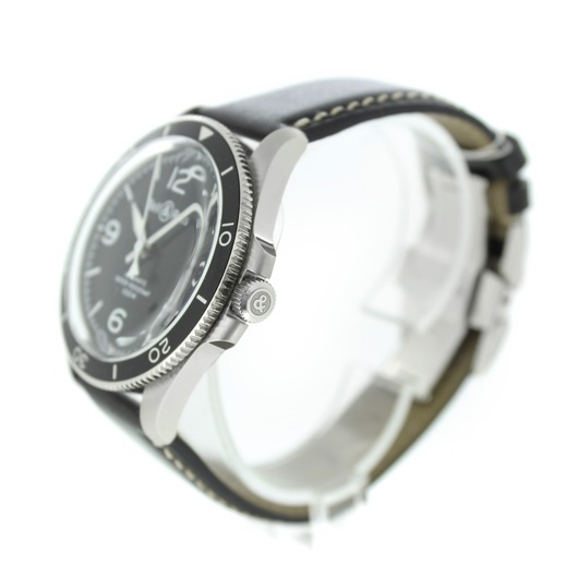 Horloge Bell & Ross BR V2-92 Black Steel BRV292-BL-ST/SCA