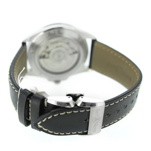 Horloge Bell & Ross BR V2-92 Black Steel BRV292-BL-ST/SCA
