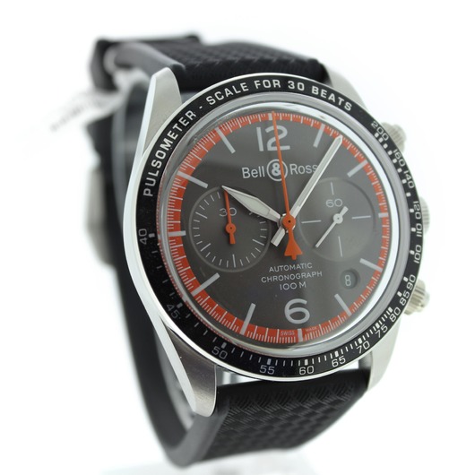 Horloge Bell & Ross BR V2-94 Garde-Côtes BRV294-ORA-ST/SRB