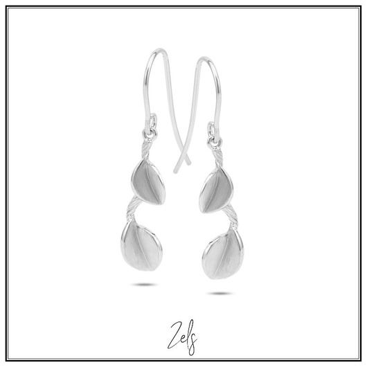 Juweel Zels oorbellen zilver 65001AV Juweel Zels oorbellen zilver 65001AV