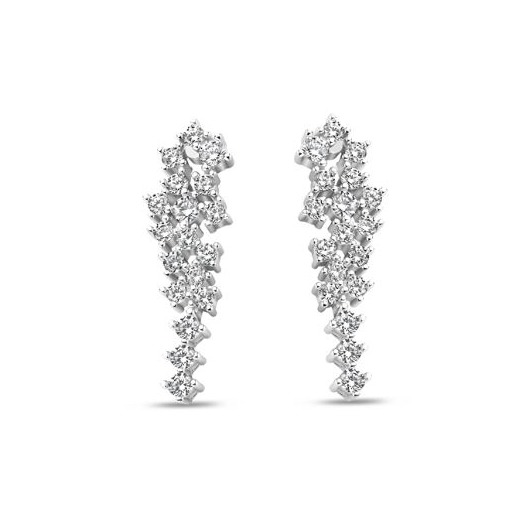 Juweel Silver Rose earrings EA2312W