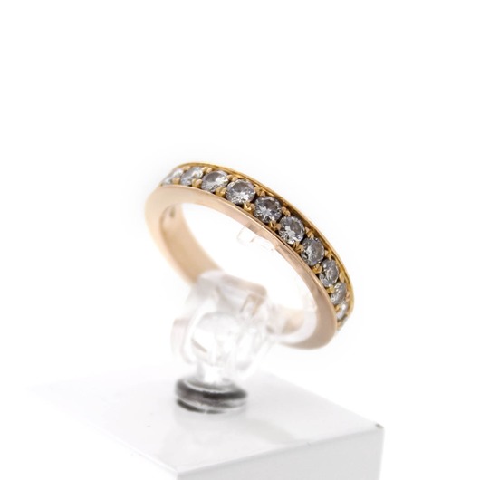 Juweel Ring rosé goud 18karaat briljant '69969-1305-TWDH'