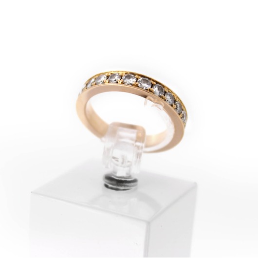 eetlust pindas zuiverheid Deze Tweedehands ring rosé goud 18 karaat gezet met 1.60ct briljant is  online te koop.