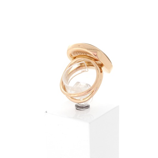 Juweel Bigli Ring Chloe collection rosé goud 18K Rutile Quartz briljant 20R133Rrutmpbi '70054-1239-TWDH'