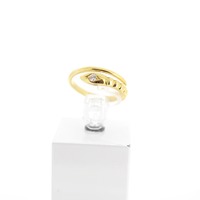 Juweel Ring Geelgoud 18karaat briljant '70537-1300-TWDH' Juweel Ring Geelgoud 18karaat briljant '70537-1300-TWDH'