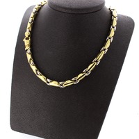 Juweel Collier bicolor goud 18karaat 'CV-1317-TWDH' Juweel Collier bicolor goud 18karaat 'CV-1317-TWDH'