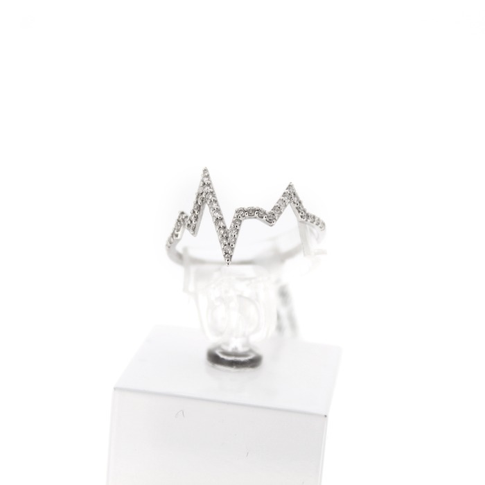 Juweel Leaderline ring witgoud 18K J0507ANBBB-0.20CT 'OTL-5063'