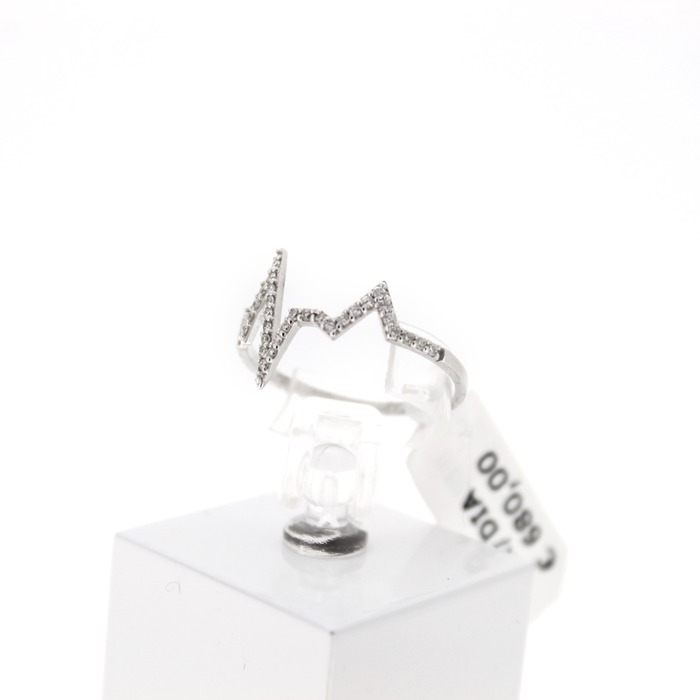 Juweel Leaderline ring witgoud 18K J0507ANBBB-0.20CT 'OTL-5063'