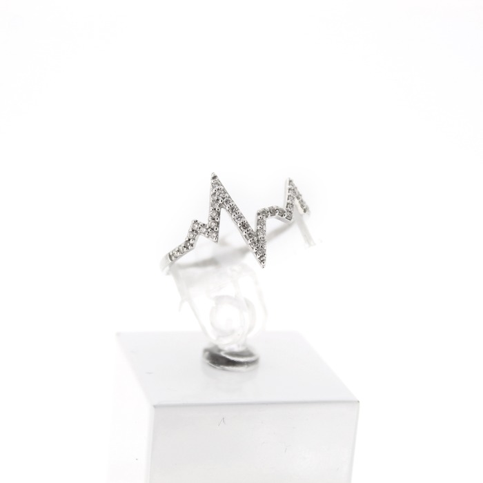 Juweel Leaderline ring witgoud 18K J0507ANBBB-0.20CT 'OTL-5063'
