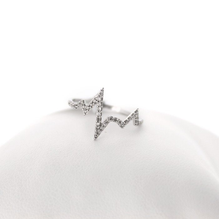 Juweel Leaderline ring witgoud 18K J0507ANBBB-0.20CT 'OTL-5063'
