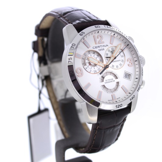 Horloge CERTINA DS PODIUM CHRONOGRAPH GMT C034.654.16.037.01