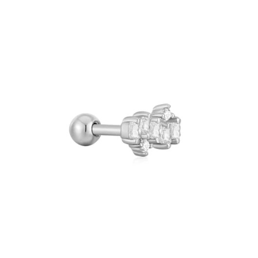 Juweel Ania Haie Ear Edit Sparkle Cluster Climber Barbell Single Earring E047-12H