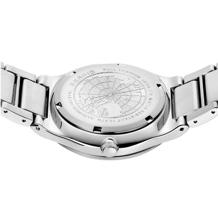 Horloge Bering Solar Titanium 15239-779 