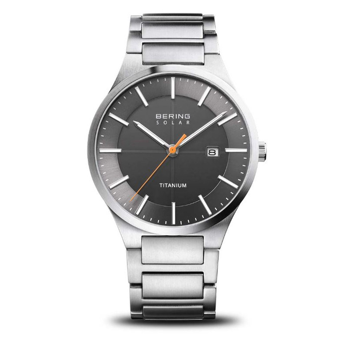 Horloge Bering Solar Titanium 15239-779 