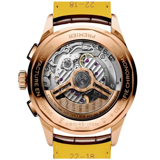 Horloge BREITLING PREMIER B01 CHRONOGRAPH 42 RED GOLD RB0145371g1p1
