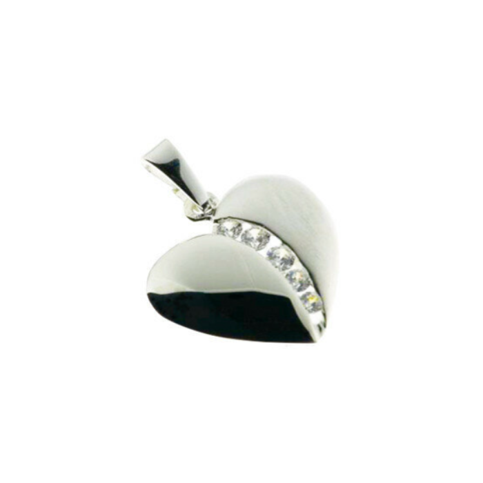 Juweel See You Ashanger 14k wit goud zirconium RL003W14
