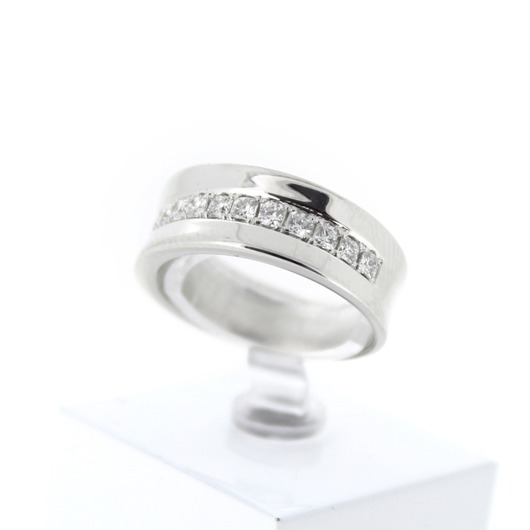 Juweel Flanders Ring Witgoud 18 karaat briljant '71167/1339-TWDH' Juweel Flanders Ring Witgoud 18 karaat briljant '71167/1339-TWDH'