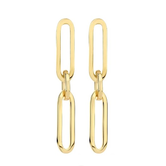 Juweel Blush Oorringen Geelgoud 14 karaat 7275YGO Juweel Blush Oorringen Geelgoud 14 karaat 7275YGO