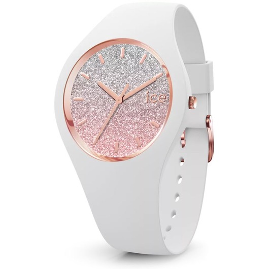Horloge ICE WATCH ICE LO WHITE PINK SMALL 013427