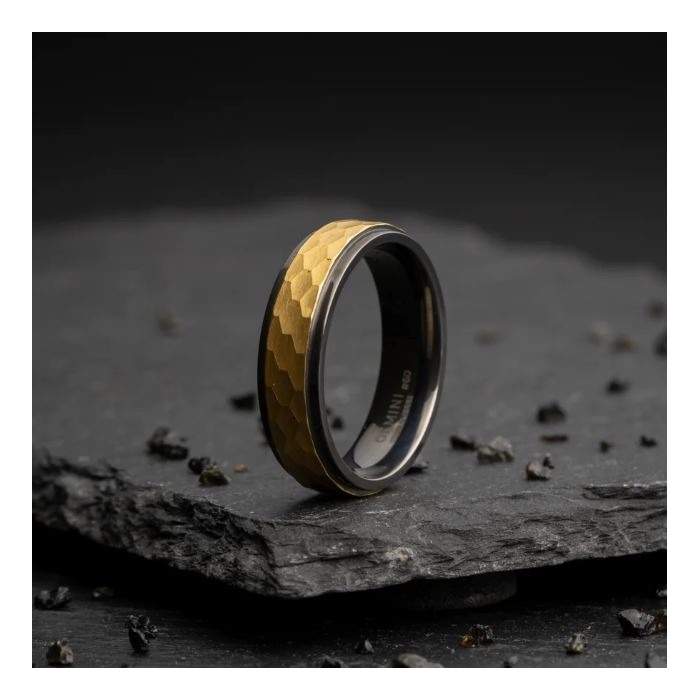 Juweel GEMINI RING DUPLUS BLACK GOLD DUP04