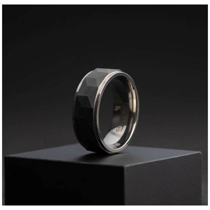Juweel GEMINI RING TIMOR SILVER BLACK TIM01