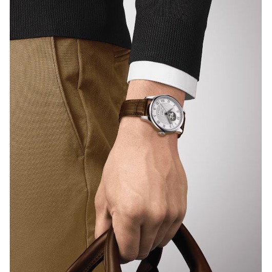 Horloge Tissot T-Classic Le Locle Powermatic 80 Open Heart T006.407.16.033.01