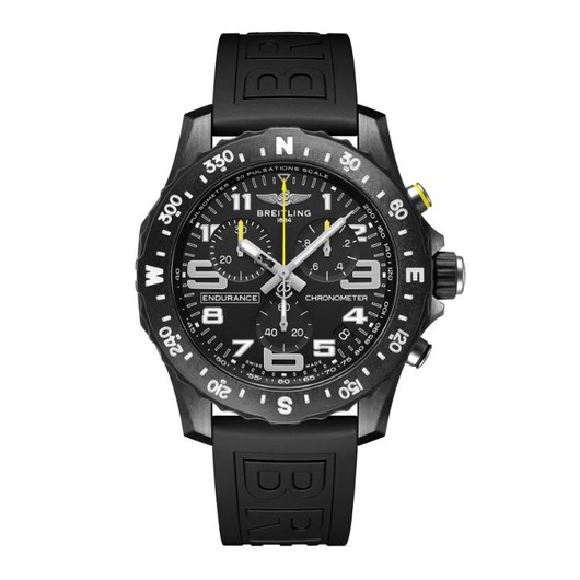Horloge BREITLING ENDURANCE PRO 44 BLACK BLACK BREITLIGHT X82310E51B1S1