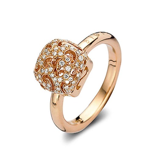 Juweel Bigli Mini Sweety ring 18k rosé goud diamant 20R103Rdia 