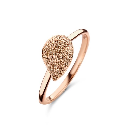 Juweel Bigli Mini Leaves Ring 23R189RBRDIA Briljant 0.22ct Juweel Bigli Mini Leaves Ring 23R189RBRDIA Briljant 0.22ct