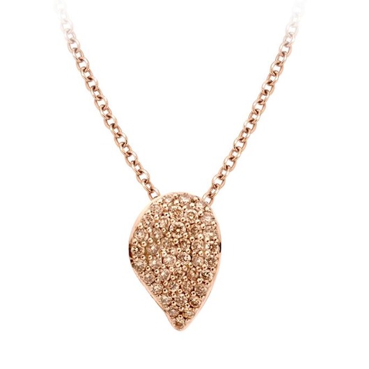 Juweel Bigli Mini waves collier hanger 23H68RBRDIA 0.22ct Juweel Bigli Mini waves collier hanger 23H68RBRDIA 0.22ct