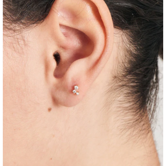 Juweel Ania Haie Ear Edit Sparkle Galaxy Barbell Single Earring E047-11G