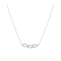 Juweel Clem Vercammen Collection Legàmi collier 18 karaat witgoud diamant G11048/W-W Juweel Clem Vercammen Collection Legàmi collier 18 karaat witgoud diamant G11048/W-W